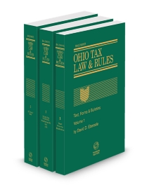 Baldwin's Ohio Tax Law and Rules V.2 Constitution of The United States Constitution of Ohio Miscellaneous Revised Code