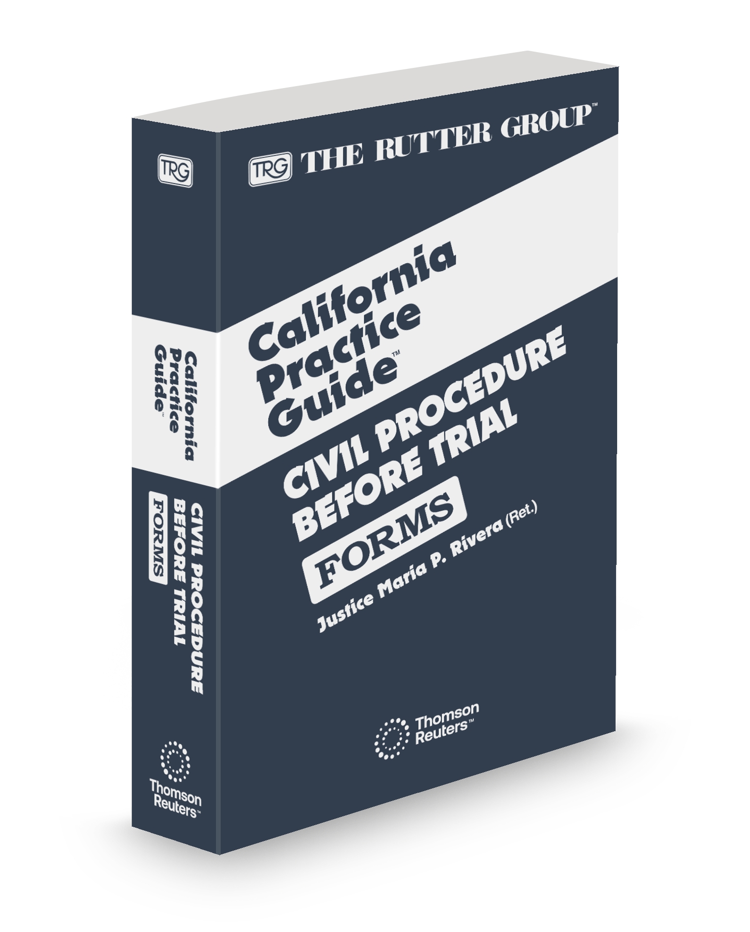 Civil Procedure Before Trial FORMS, 2025 Edition (The Rutter Group California Practice Guide)