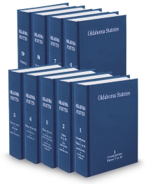 West Oklahoma Statutes, 2021 ed.