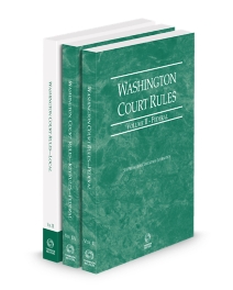 Washington Court Rules State, Federal, Federal KeyRules and Local