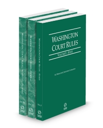Washington Court Rules State Federal and Federal KeyRules V.I-IIa