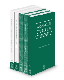 Washington Court Rules State, Federal, Federal KeyRules(,) Local and Local