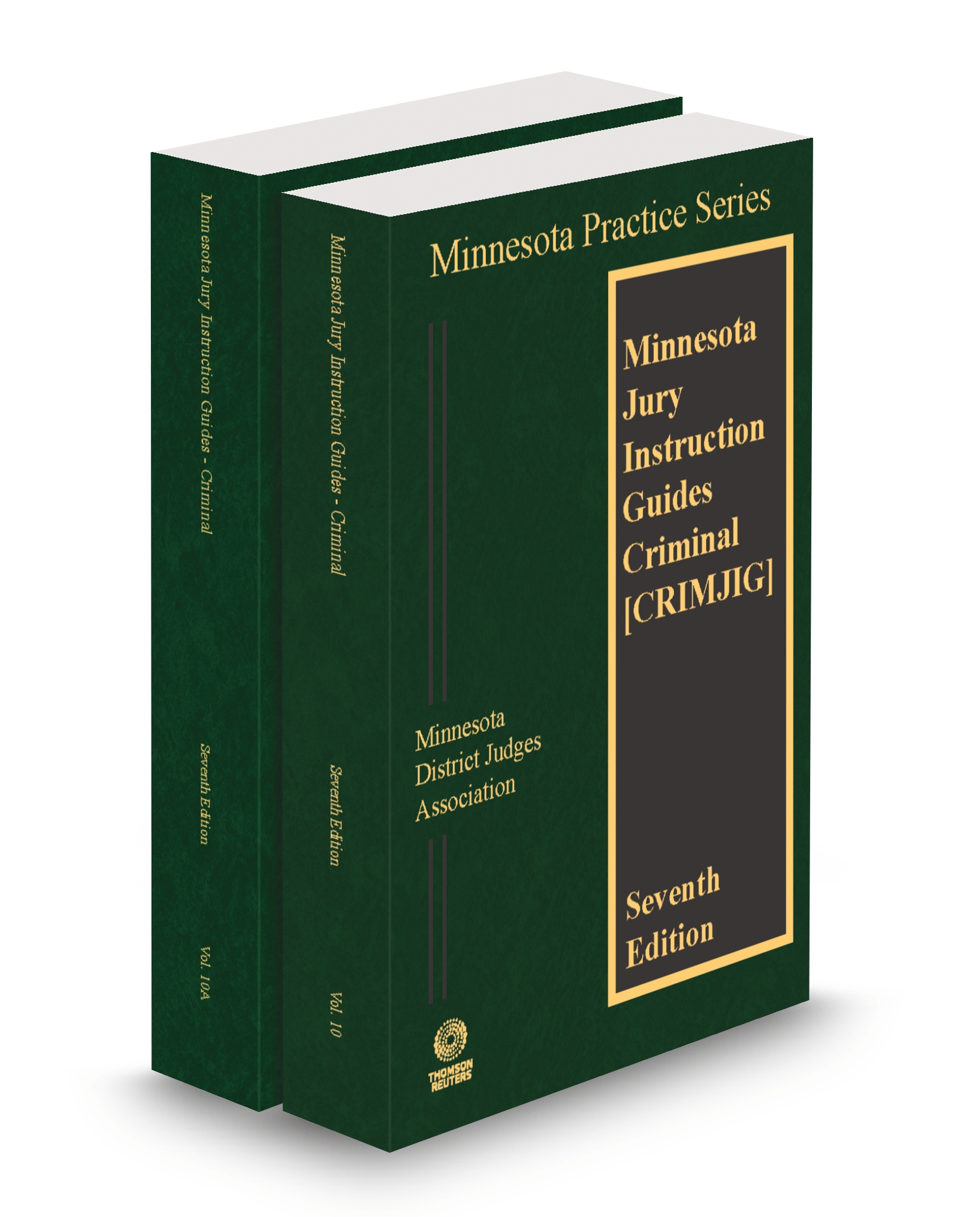 Cover of MN PRACTICE V.10-10A JURY INSTRUCTION GUIDES CRIMINAL FULL SET