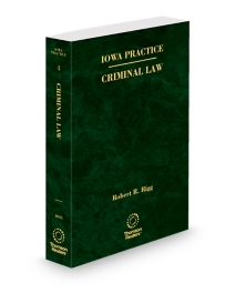 Iowa Practice V.4 Criminal Law, 2025-2026 ed.