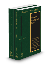 Minnesota Practice V.17A-V.17B Employment Laws, 2025-2026 ed.