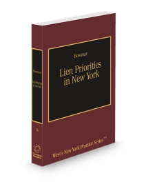 New York Practice V.36 Lien Priorities, 2025-2026 ed.