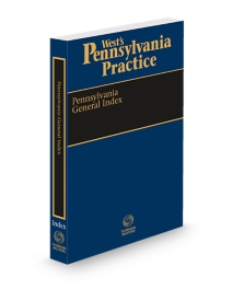 Pennsylvania Practice General Index