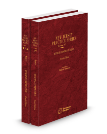 New Jersey Practice V.17 and 17A Municipal Court Practice, 2025-2026 ed.