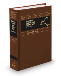 New York Vehicle and Traffic Law, 2025 ed.