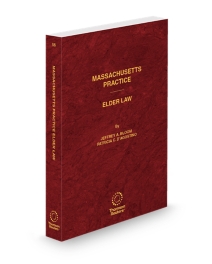 Massachusetts Practice V.56 Elder Law, 2025-2026 ed.