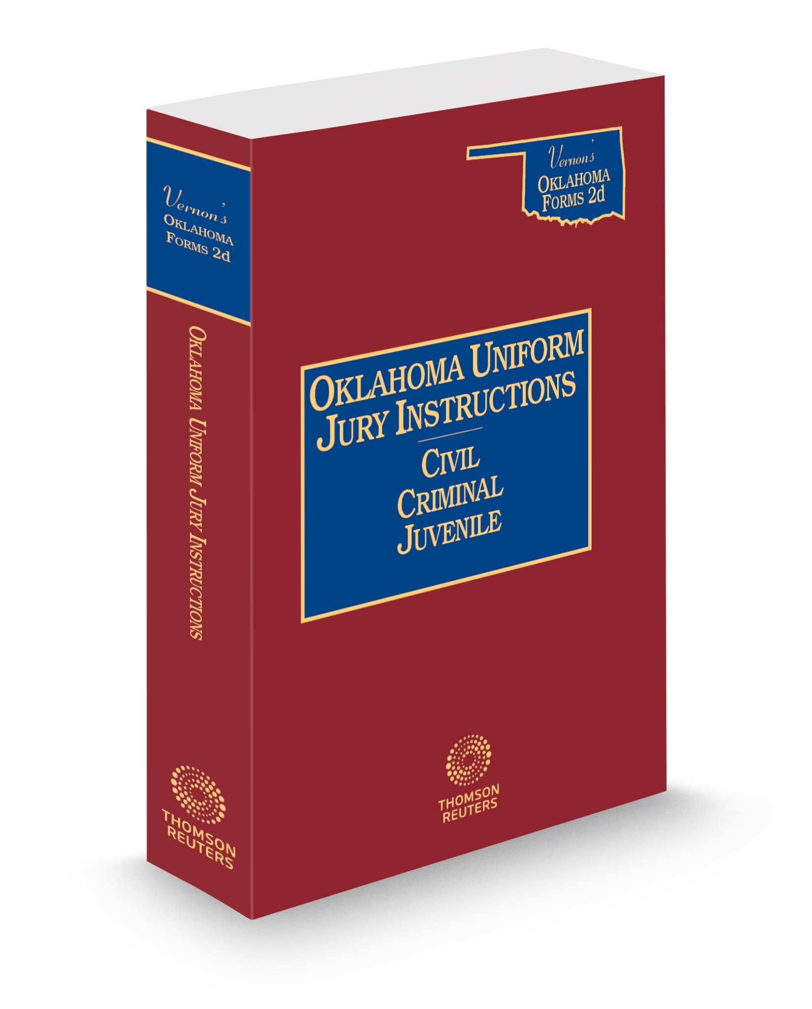 Cover of OK VERNON'S FORMS 2D UNIFORM JURY INSTRUCTIONS (CRIMINAL CIVIL AND JUVENILE) SUB