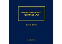 Ontario Residential Tenancies Law, Second Edition