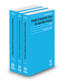 Manual of Corporate Forms for Securities Practice
