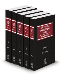 California Transactions Forms Business Entities