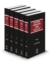 California Transactions Forms Business Entities