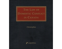 The Law of Domestic Conflict in Canada