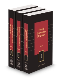 Federal Information Disclosure, 2025-1 ed.