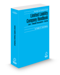 Limited Liability Company Handbook, 2025-2026 ed.