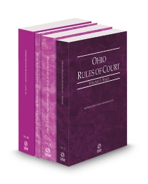Ohio Court Rules State, Federal District, Federal Bankruptcy and Local V.I ,II,IIa and III, 2026 ed.