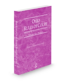 Ohio Court Rules Federal Bankruptcy V.IIa, 2026 ed.