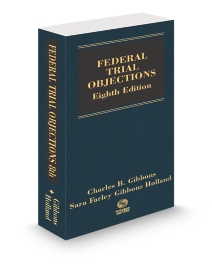 Federal Rules of Evidence With Trial Objections, 2023-2024 ed.