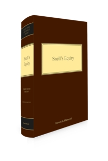 Snell's Equity, 35th Edition, Mainwork and supplement
