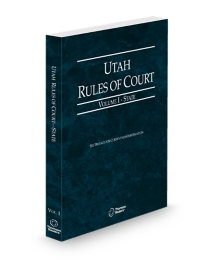 Utah Rules of Court V.I State, 2026 ed.