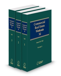 Commercial Real Estate Workouts, 2025-2026 ed.