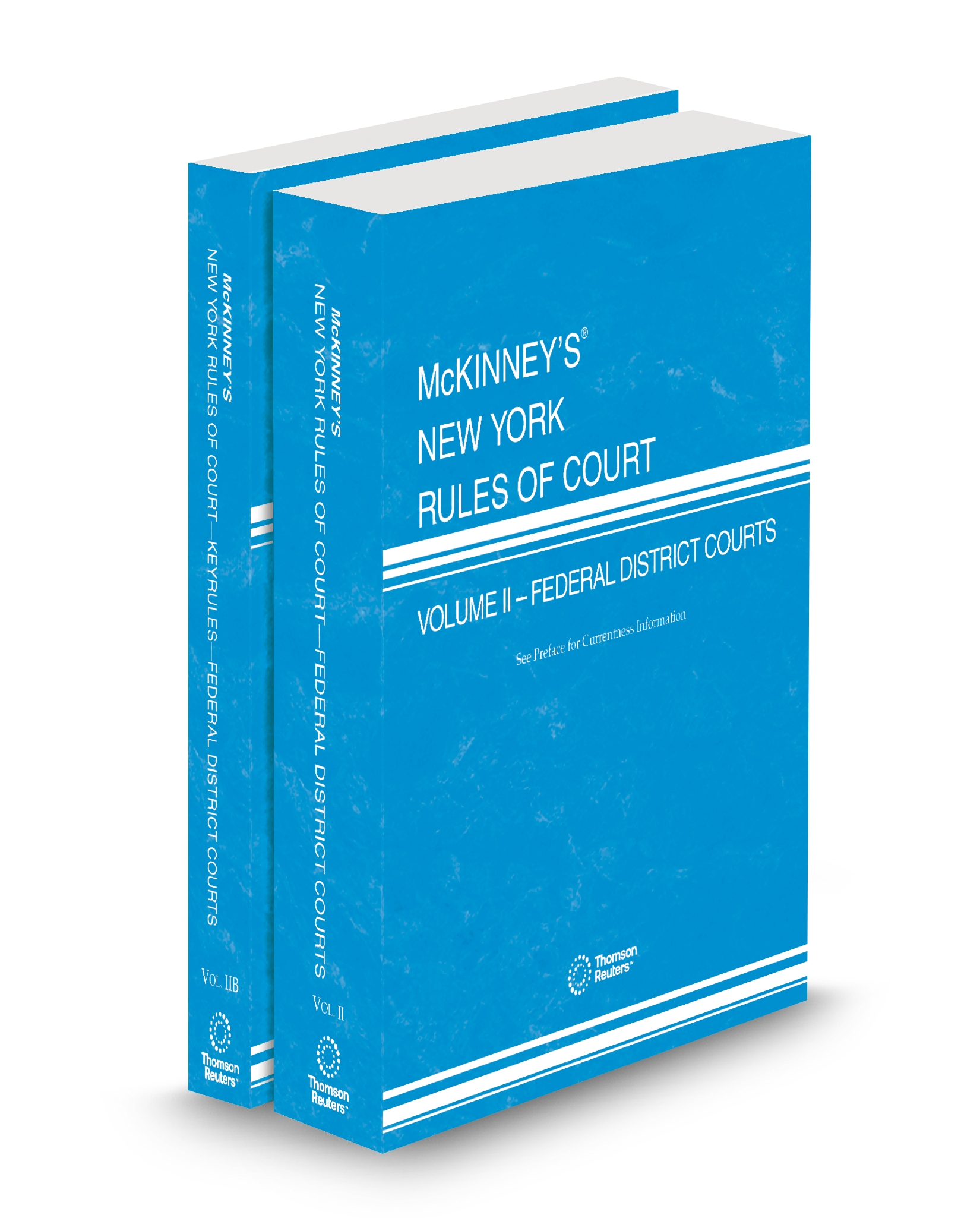 Cover of NY COURT RULES FEDERAL DISTRICT COURT AND FEDERAL DISTRICT COURT KEYRULES V.II AND IIB FULL SET