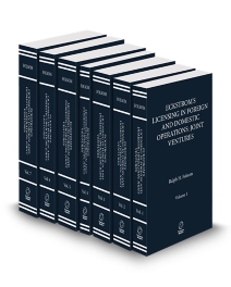 Eckstroms Licensing In Foreign and Domestic Operations Joint Ventures, 2025 ed.