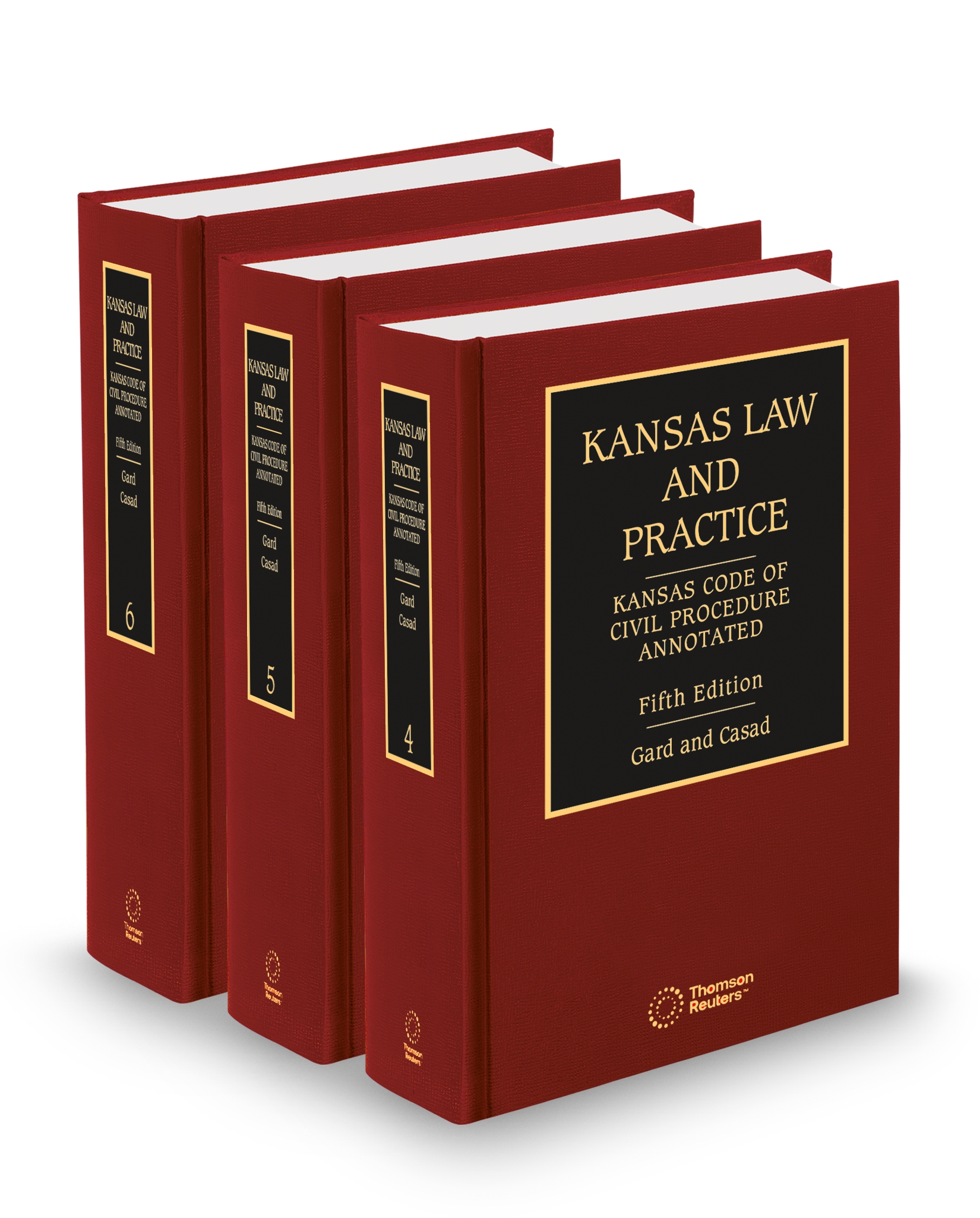Kansas Law and Practice V.4 To 6 Civil Procedure, 2025-2026 ed.