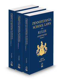 Pennsylvania School Law and Rules Annotated, 2025-2026 ed.