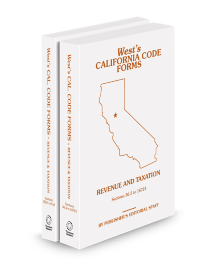 California Code Forms Revenue and Taxation