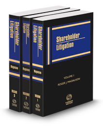Shareholder Litigation, 2025-2026 ed.
