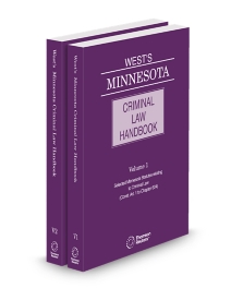 West's® Minnesota Criminal Law Handbook, 2026 ed.