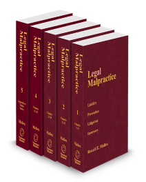 Mallen Legal Malpractice, 2026 ed.