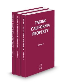 California Property Taxing, 2025-2026 ed.