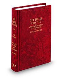New Jersey Practice V.40 Appellate Practice and Procedure, 2025-2026 ed.