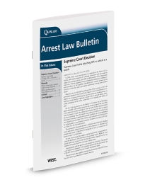 Quinlan Arrest Law Bulletin, Volume 50