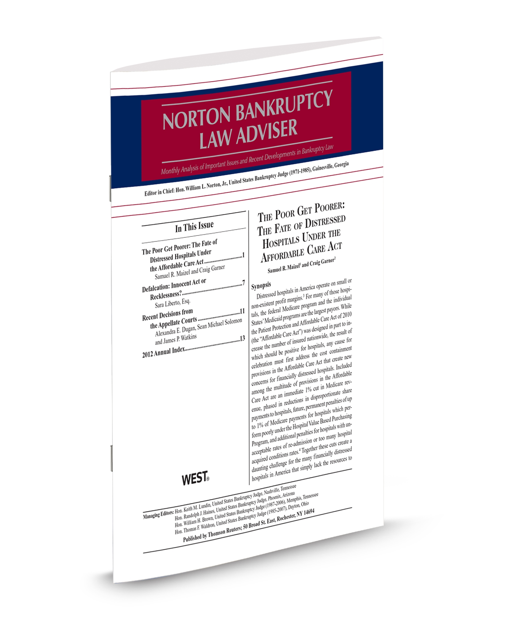 Norton Bankruptcy Law Adviser Newsletter, 2026 ed.