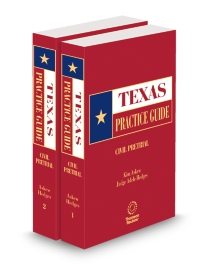 Texas Practice Guide Civil Pretrial, 2025-2026 ed.