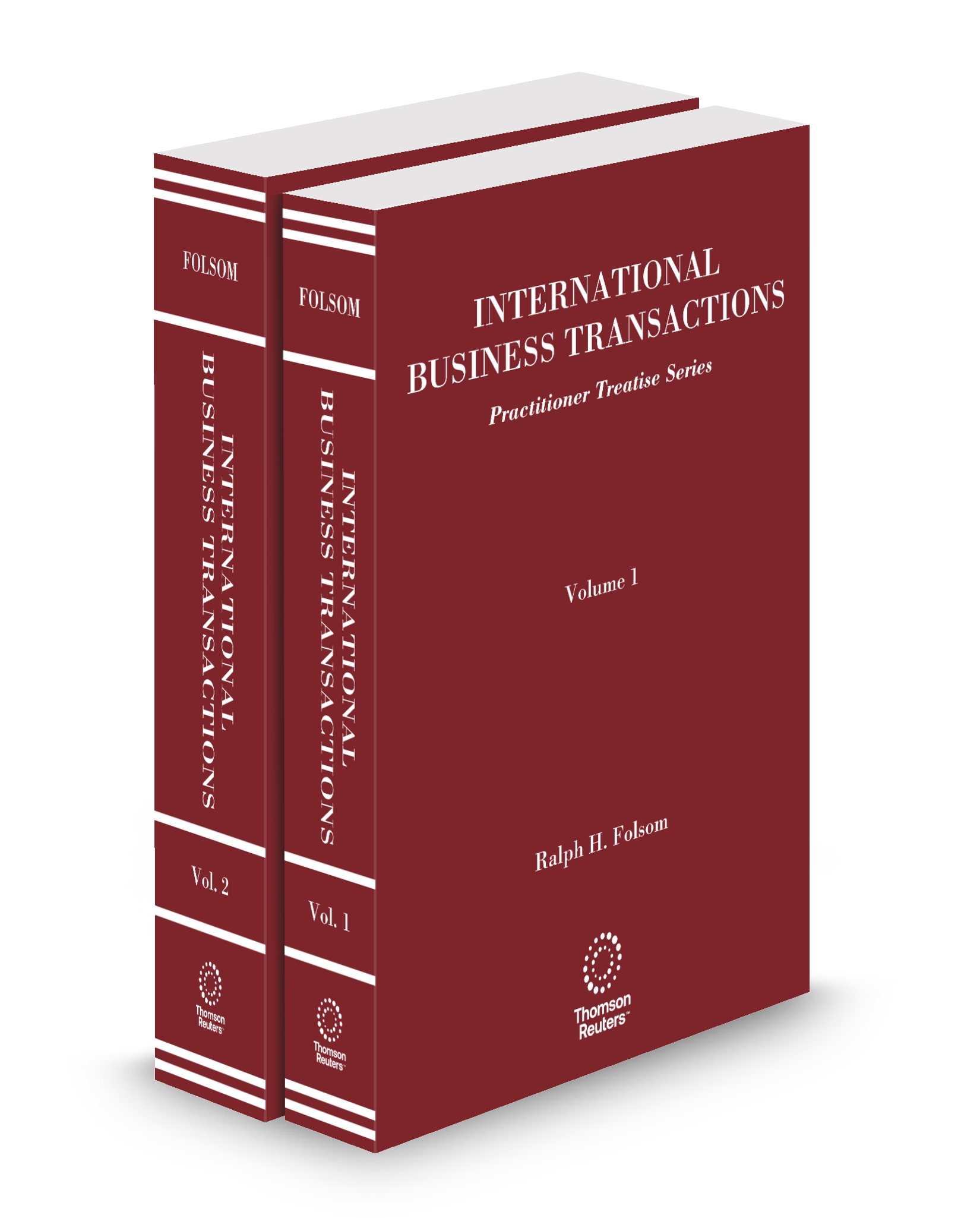 Cover of FOLSOM INTERNATIONAL BUSINESS TRANSACTIONS V.1 AND 2 PRACTITIONER TREATISE FULL SET