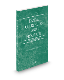 Kansas Court Rules and Procedure Federal V.II, 2026 ed.