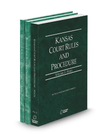 Kansas Court Rules State Federal and Federal KeyRules V.I-IIa