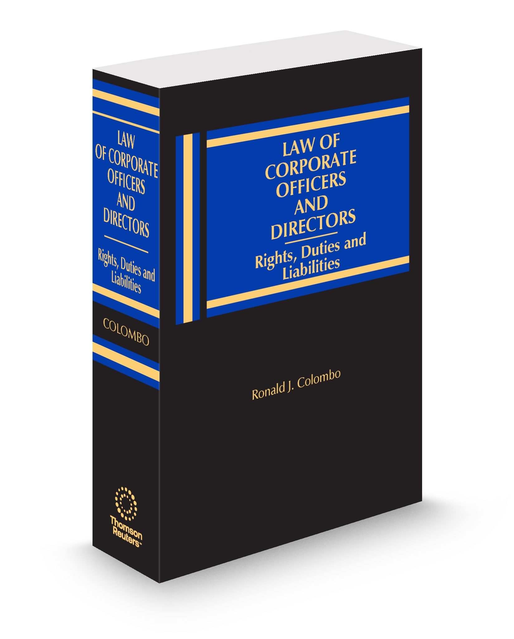 Cover of LAW OF CORPORATE OFFICERS AND DIRECTORS RIGHTS, DUTIES AND LIABILITIES SUB