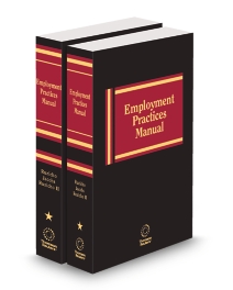 Employment Practice Manual, 2025-2026 ed.