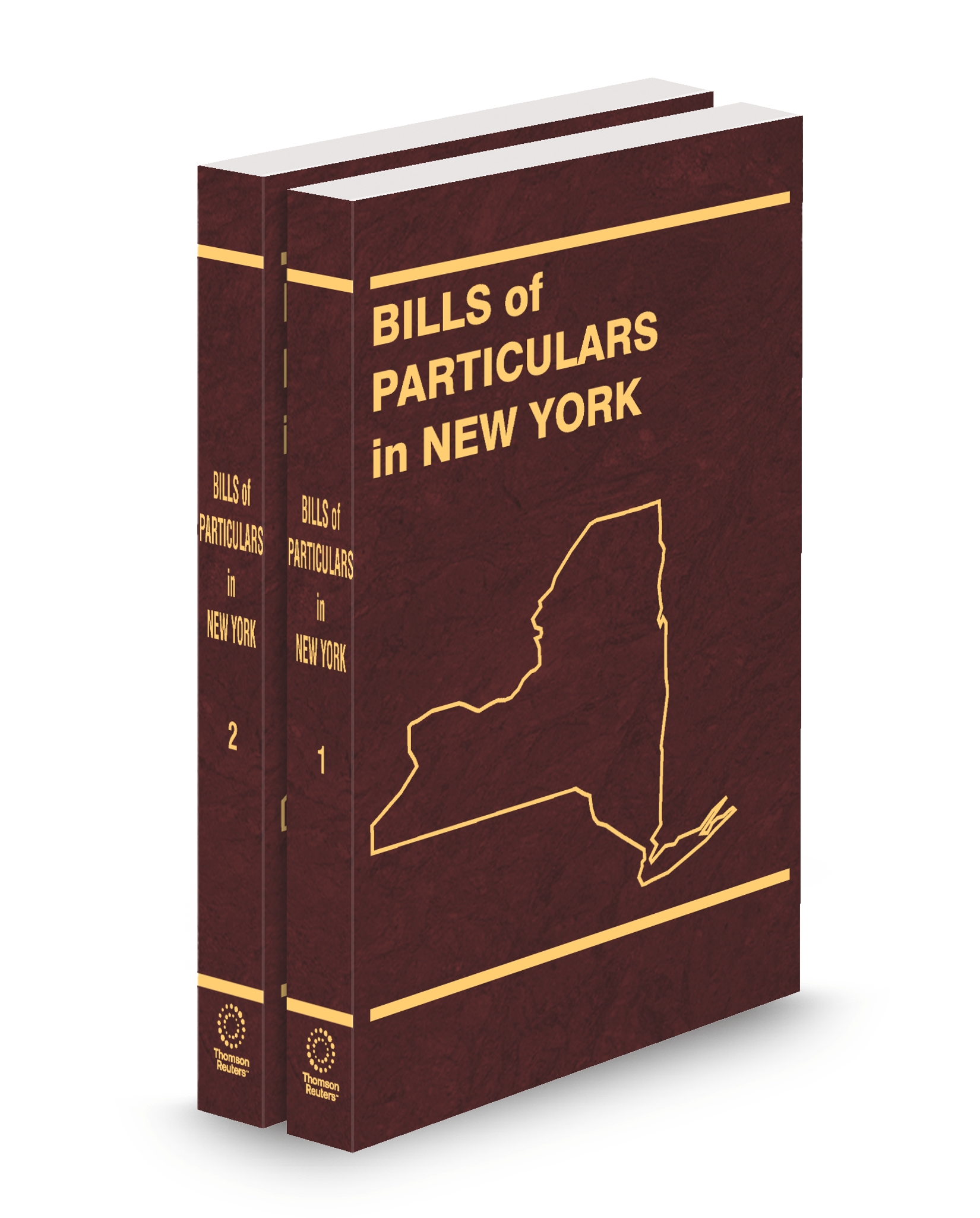 Cover of NY BILLS OF PARTICULARS FULL SET