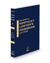 Kentucky Lawyers Handbook With Forms V.1