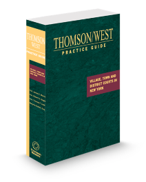 New York Village Town and District Courts, 2025-2026 ed.