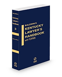 Kentucky Lawyers Handbook With Forms V.3